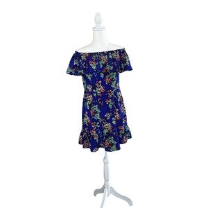 Merona Off the Shoulder Flowered Dress